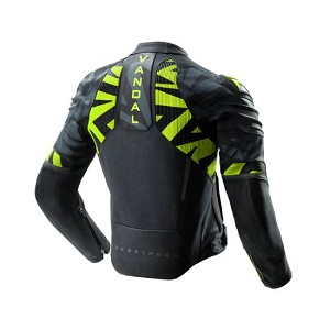 CHAQUETA REBELHORN VANDAL II NEGRA Y AMARILLA