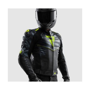 CHAQUETA REBELHORN VANDAL II NEGRA Y AMARILLA