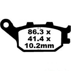 PASTILLA DE FRENO EBC FA174