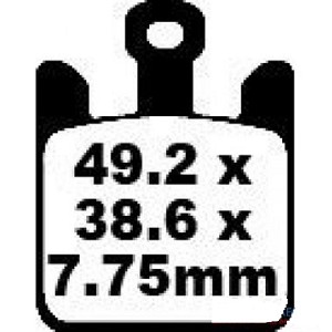 PASTILLA DE FRENO EBC FA369/4HH