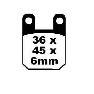 PASTILLA DE FRENO EBC SFAC115