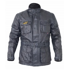 CHAQUETA RST CLASSIC TT WAX 3/4 NEGRA