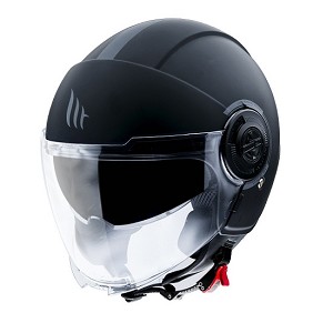 CASCO MT VIALE NEGRO MATE