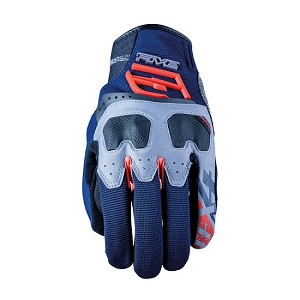 GUANTE FIVE TFX4 AZUL Y ROJO