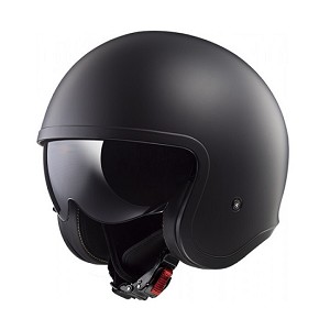 CASCO LS2 OF599 SPITFIRE NEGRO MATE