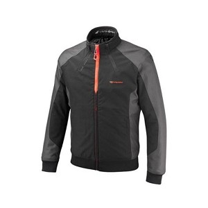 CHAQUETA IXON SIWA NEGRA, ANTRACITA Y ROJA