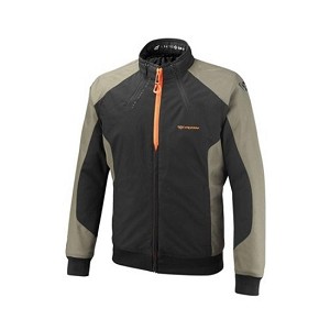 CHAQUETA IXON SIWA KHAKI Y NEGRA
