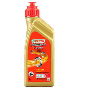 ACEITE CASTROL POWER 1 SCOOTER 5W40 1 LITRO