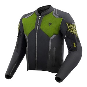 CHAQUETA REBELHORN JAX NEGRA Y AMARILLO FLUOR
