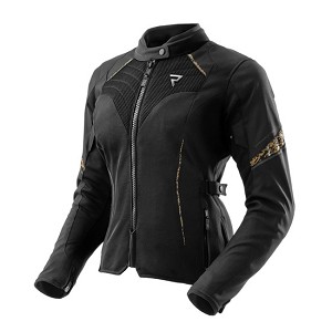 CHAQUETA REBELHORN JAX LADY NEGRA Y GOLD