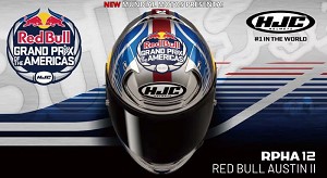 HJC HELMETS PRESENTA EL NUEVO CASCO RPHA 12 RED BULL AUSTIN GP II