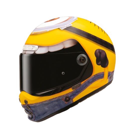 Casco HJC V10 Stuart Minions frontal