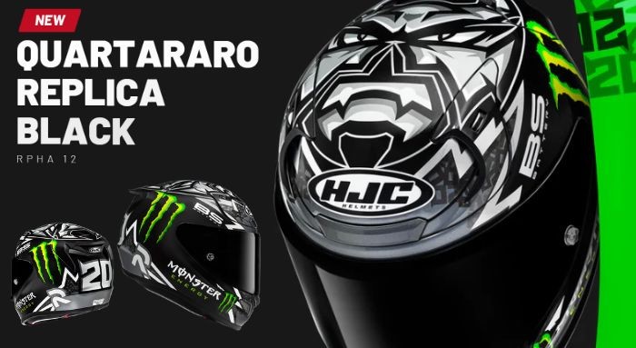 HJC RPHA 12 QUARTARARO REPLICA BLACK