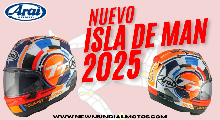 NUEVO ARAI RX7 V EVO ISLA DE MAN 2025