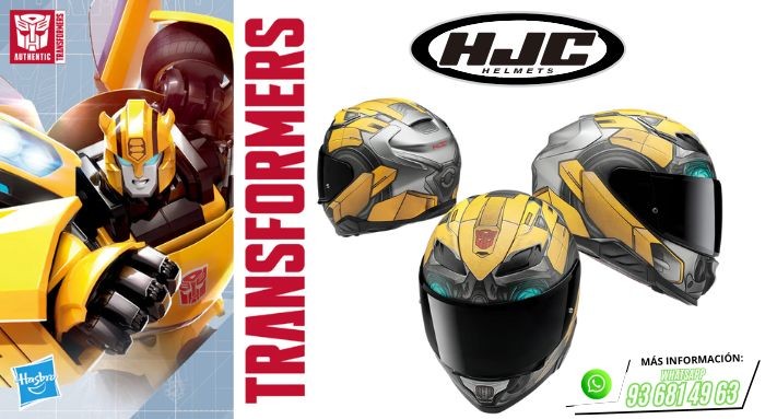 NUEVO CASCO F71 TRANSFORMERS BUMBLEBEE