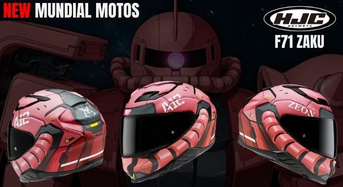 NUEVO HJC F71 ZAKU BANDAI NAMCO