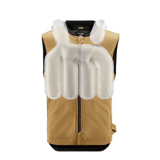 AIRBAG ALPINESTARS TECH-AIR 3 V2 CANVAS MARRÓN