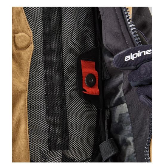 AIRBAG ALPINESTARS TECH-AIR 3 V2 CANVAS MARRÓN