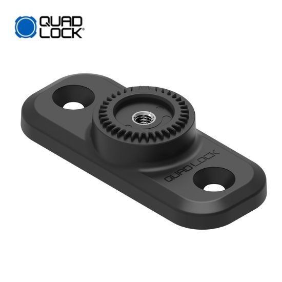 BASE RECTANGULAR 2 AGUJEROS QUAD LOCK