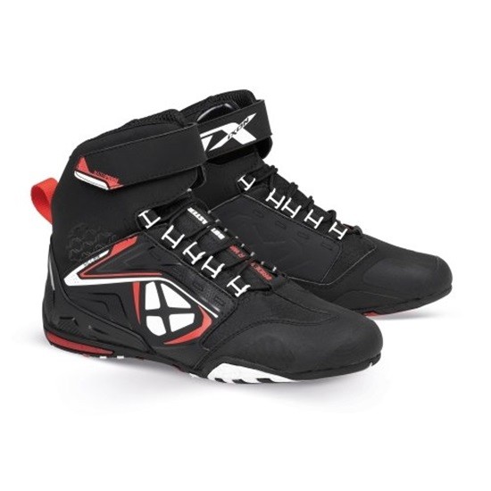 BOTA IXON KILLER WP NEGRA, BLANCA Y ROJA