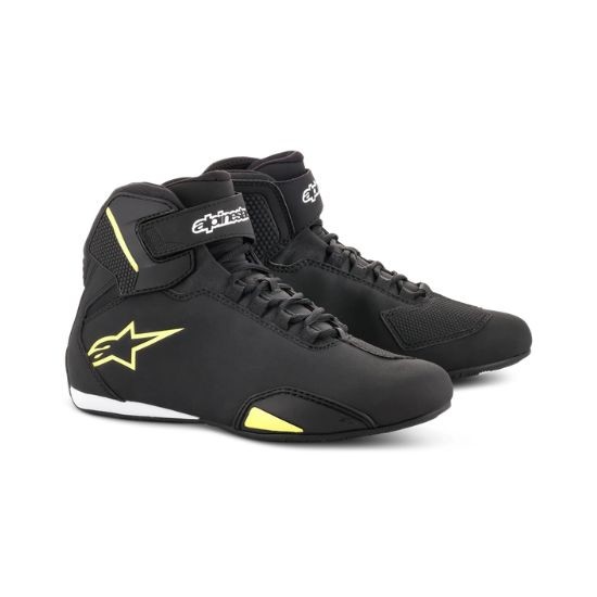 BOTAS ALPINESTARS SEKTOR NEGRA Y AMARILLO FLUOR