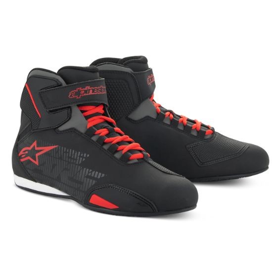 BOTAS ALPINESTARS SEKTOR NEGRA Y ROJA