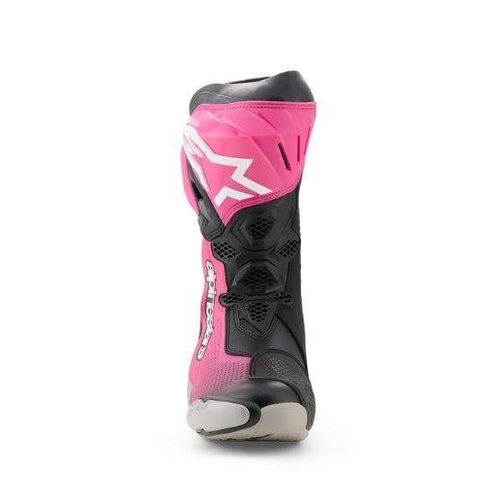 BOTAS ALPINESTARS SUPERTECH R NEGRA, MAGENTA, BLANCA Y AMARILLA