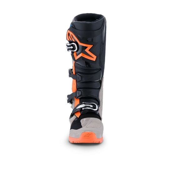 BOTAS ALPINESTARS TECH 7 ENDURO 2026 NEGRA, GRIS Y NARANJA