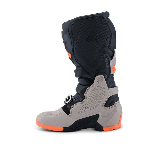 BOTAS ALPINESTARS TECH 7 ENDURO 2026 NEGRA, GRIS Y NARANJA