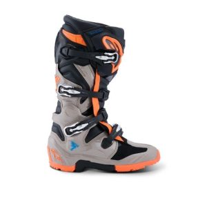 BOTAS ALPINESTARS TECH 7 ENDURO 2026 NEGRA, GRIS Y NARANJA