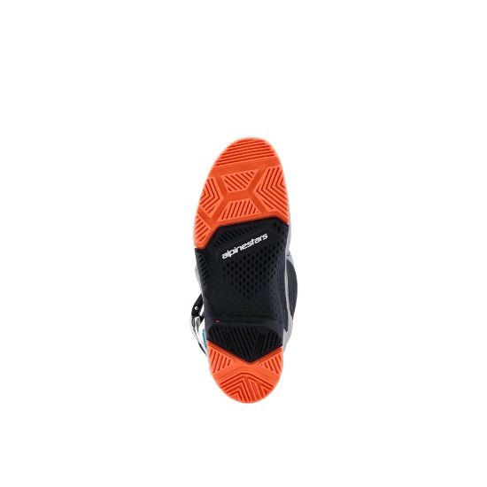 BOTAS ALPINESTARS TECH 7 ENDURO 2026 NEGRA, GRIS Y NARANJA