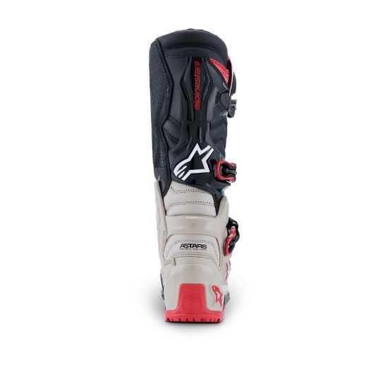 BOTAS ALPINESTARS TECH 7 ENDURO 2026 NEGRA, GRIS Y ROJO