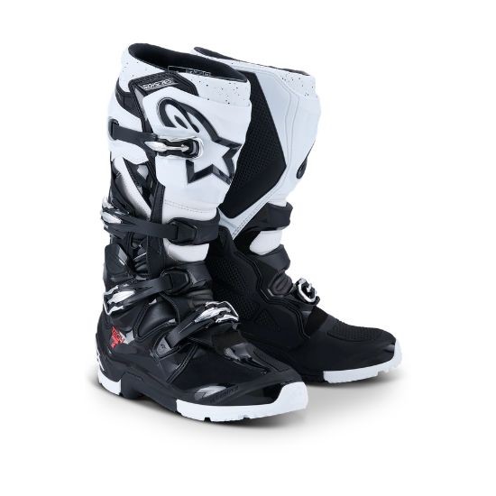 BOTAS ALPINESTARS TECH 7 ENDURO 2026 NEGRA Y BLANCA