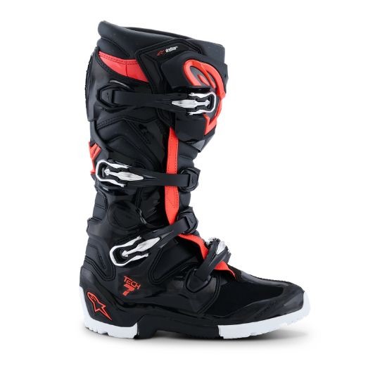 BOTAS ALPINESTARS TECH 7 ENDURO DRYSTAR 2026 NEGRA Y ROJA