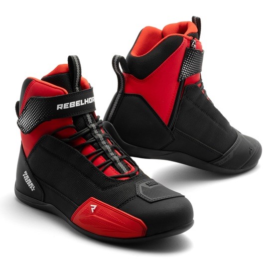 BOTAS REBELHORN SWIFT NEGRA Y ROJA