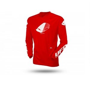 CAMISETA UFO RADIAL INFANTIL ROJA