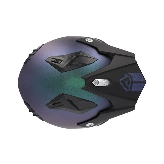 CASCO ACERBIS JET ARIA METALIZADO CAMALEÓN