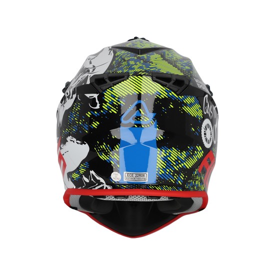 CASCO ACERBIS LINEAR BLANCO Y NEGRO