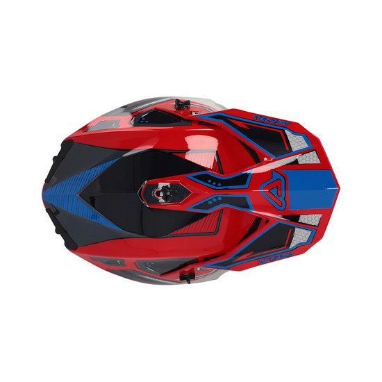 CASCO ACERBIS LINEAR ROJO Y AZUL