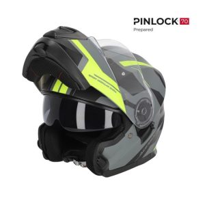CASCO ACERBIS SEREL GRIS Y FLUOR