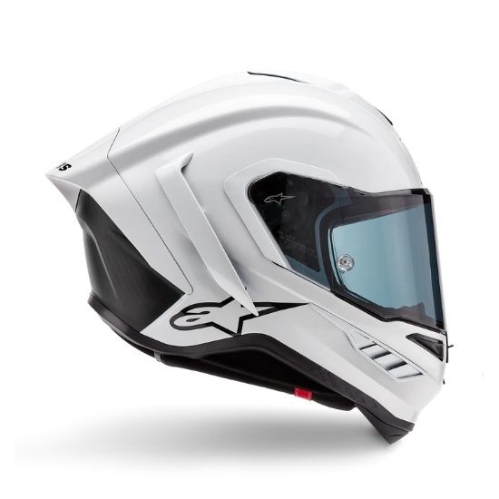 CASCO ALPINESTARS SUPERTECH R10 SOLID BLANCO
