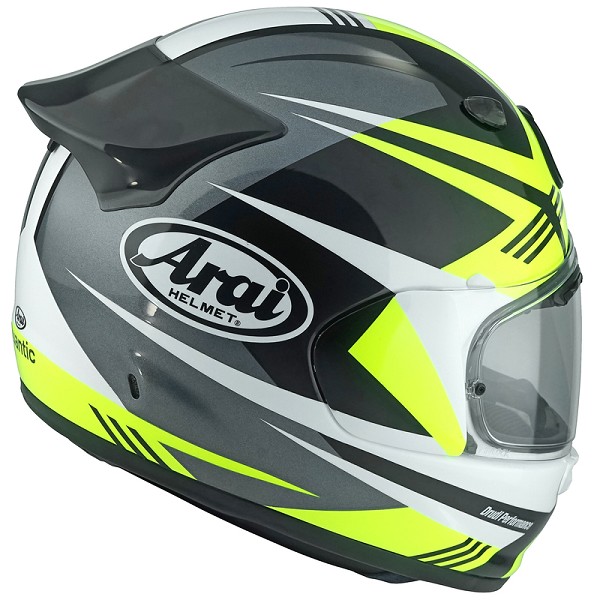 CASCO ARAI QUANTIC MARK AMARILLO