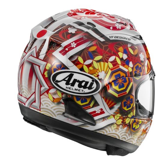 CASCO ARAI RX7 V EVO NAKAGAMI GP3