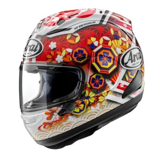 CASCO ARAI RX7 V EVO NAKAGAMI GP3