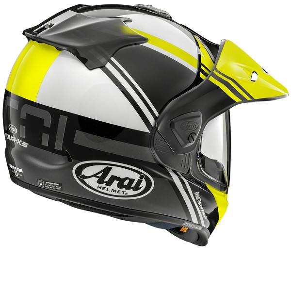 CASCO ARAI TOUR-X5 COSMIC AMARILLO FLUOR