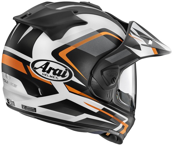 CASCO ARAI TOUR-X5 DISCOVERY NARANJA