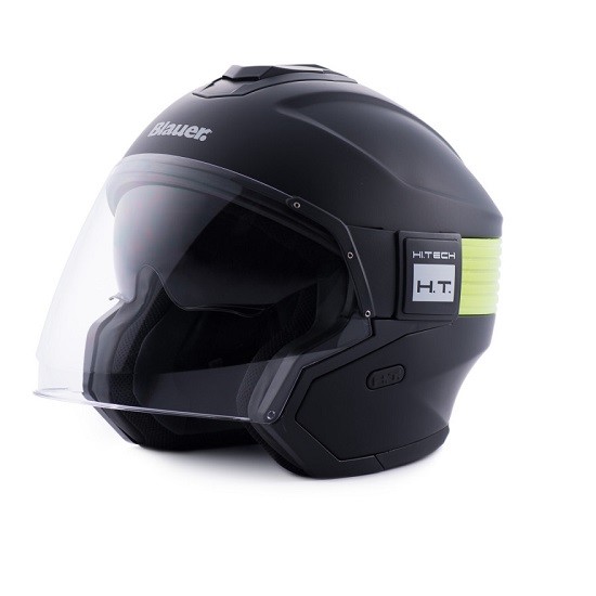 CASCO BLAUER HACKER NEGRO MATE