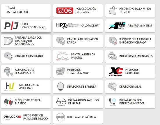 CASCO CGM ITALIA C-MAX 569 BLANCO