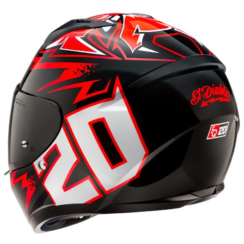 CASCO HJC C10 MASCARA DIABLO