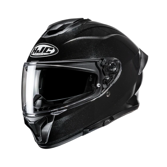 CASCO HJC C71 NEGRO BRILLO